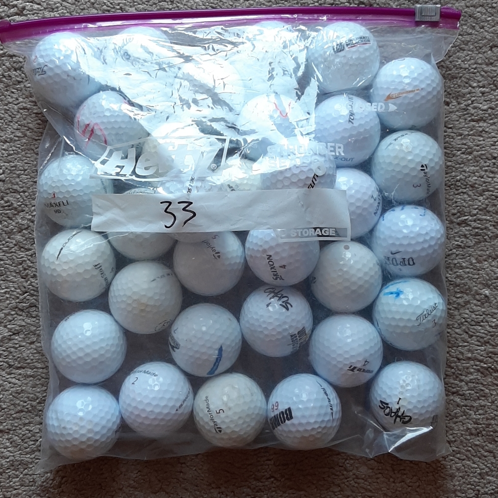33 golf balls